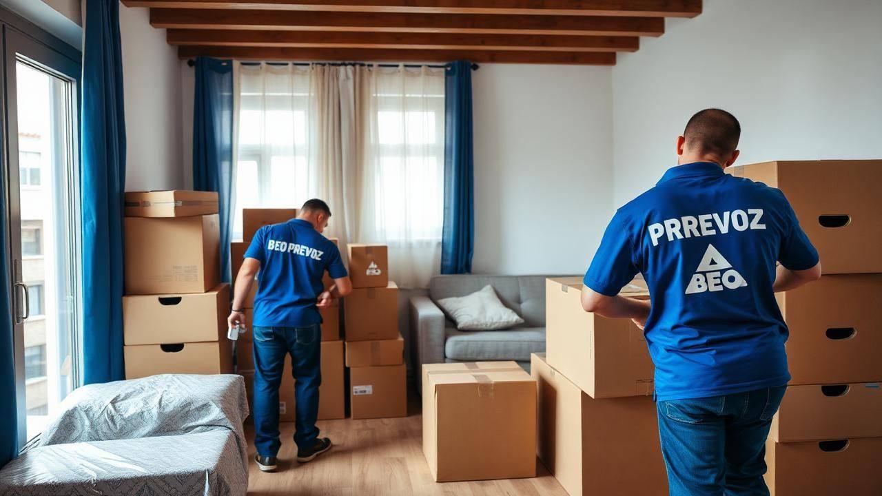 Selidba stana 60m² — realan vodič i cena 2026