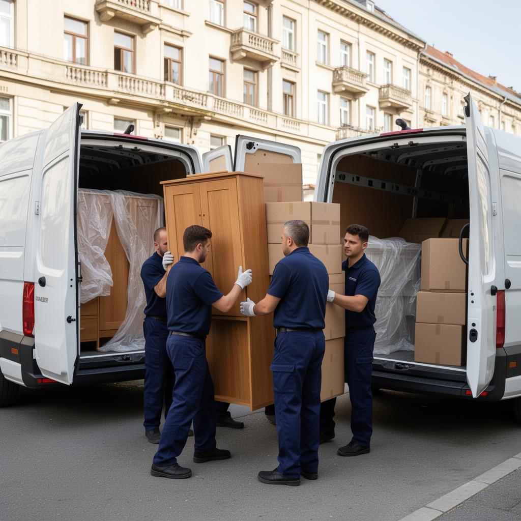 Selidba četvorosobnog stana — kako sve završiti za jedan dan