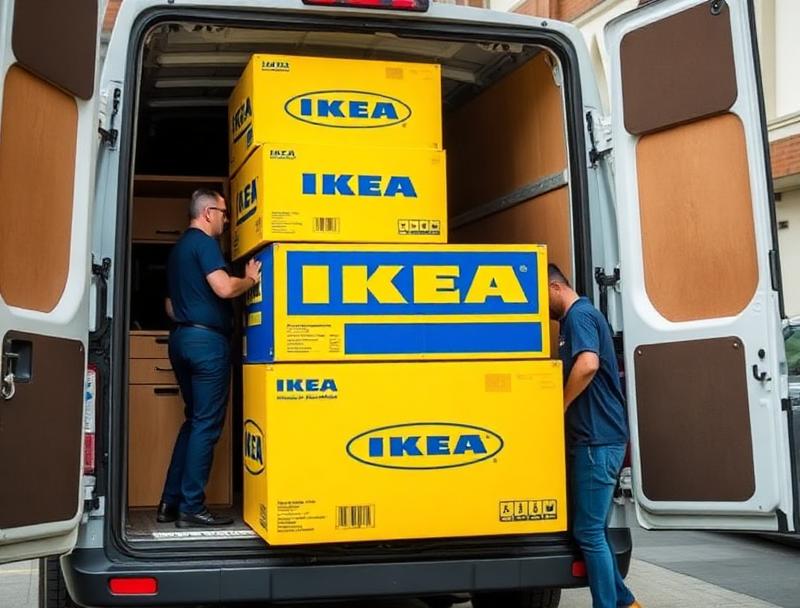 IKEA transport i montaža