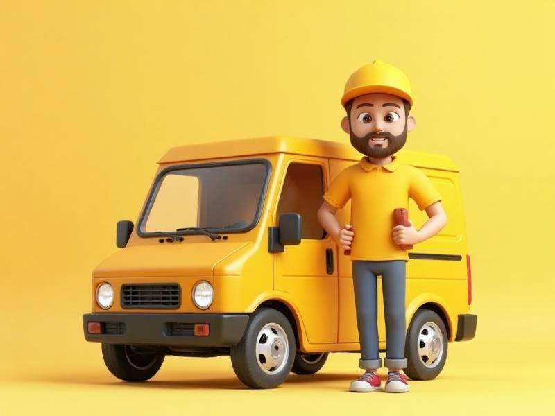 Vozač i kombi